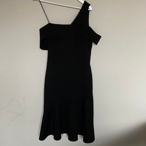 Adelyn Rae Asymmetrical Cocktail Dress